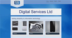 Desktop Screenshot of digitalservices.co.uk